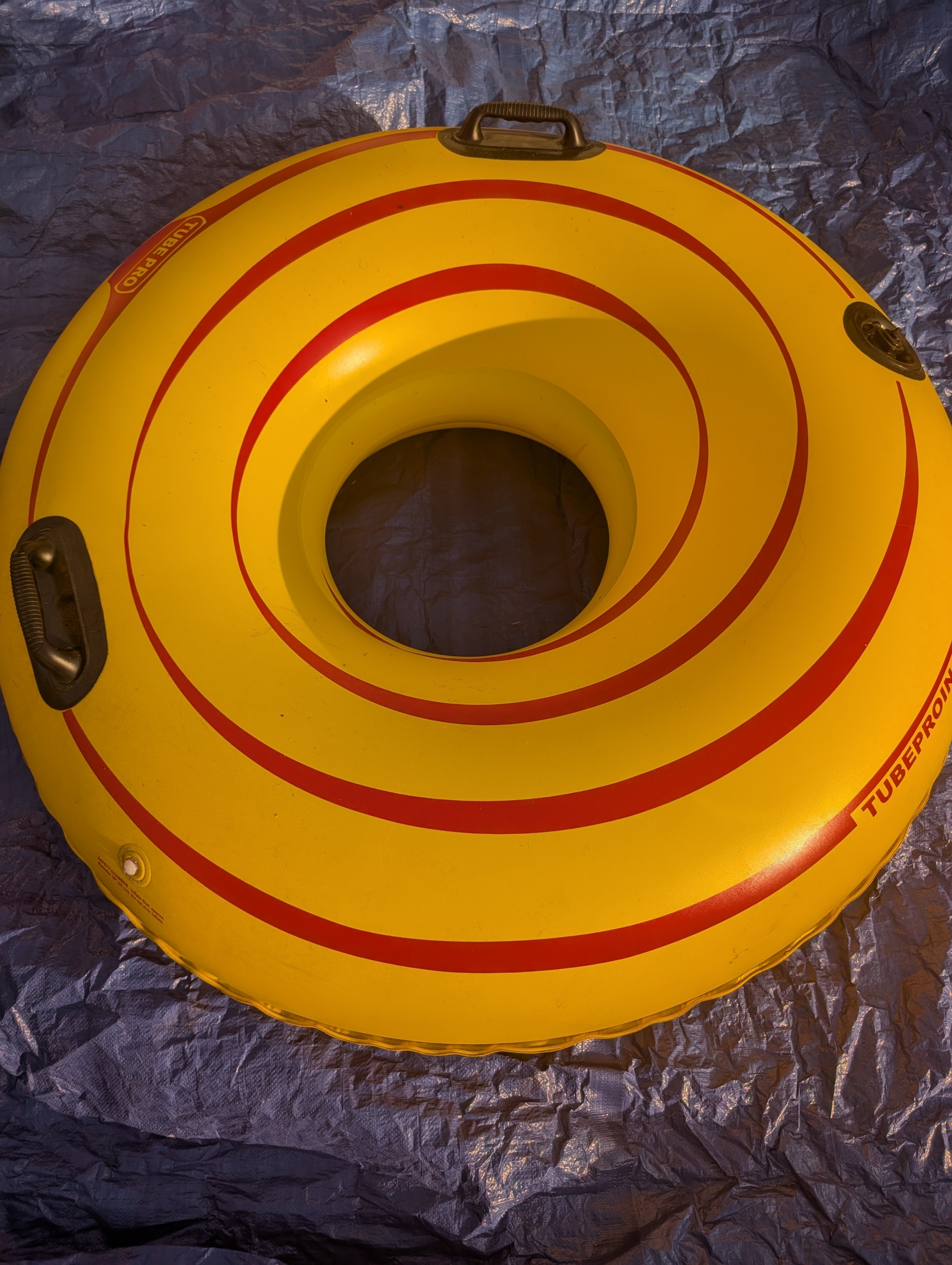 Flat tubes without headrests (Short run only; includes tube, life jacket, and shuttle)